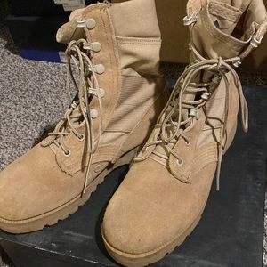 Military combat boots